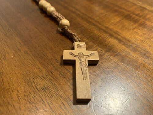 Patterned Mexican Native Rosary - Image 7