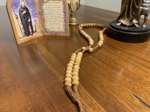 Patterned Mexican Native Rosary - Image 2