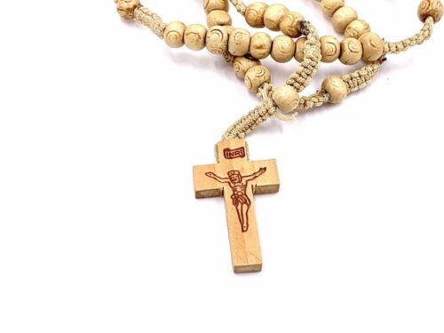 Patterned Mexican Native Rosary - Image 10