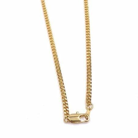 24 inch Gold Tone Chain Necklace Made in Italy