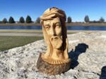 Olive Wood Carving of Christ from Israel