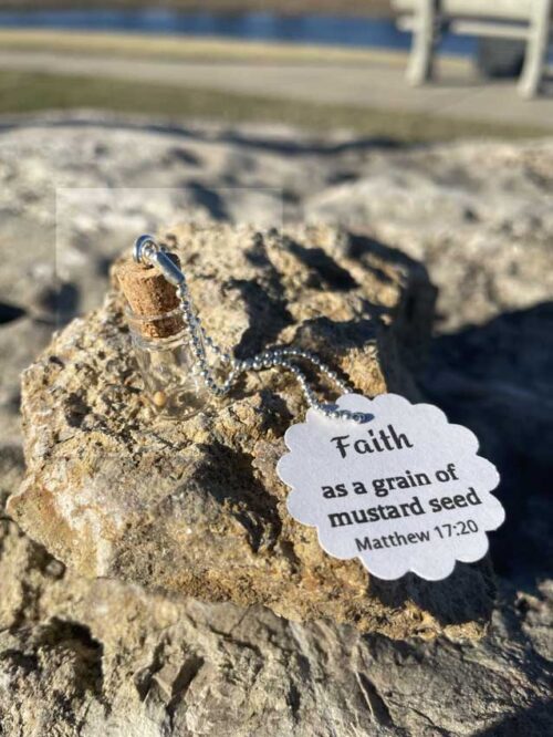Mustard Seed Jewelry Pendant
