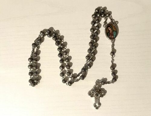 Unique Rosary with Pinhole Viewfinder