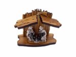 Laser Cut Olive Wood Nativity Scene