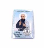 St. Maximilian Kolbe Patron Saint of Addictions Card