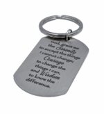 Serenity Prayer Keychain