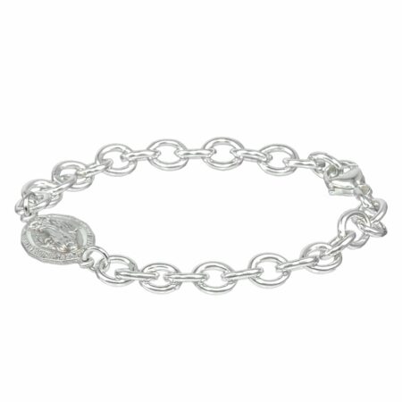 Solid Sterling Silver Heavy Link Bracelet