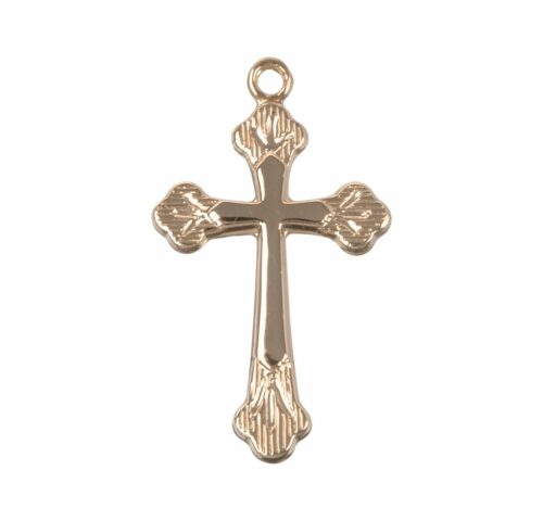Gold Over Sterling Silver Cross - Image 2