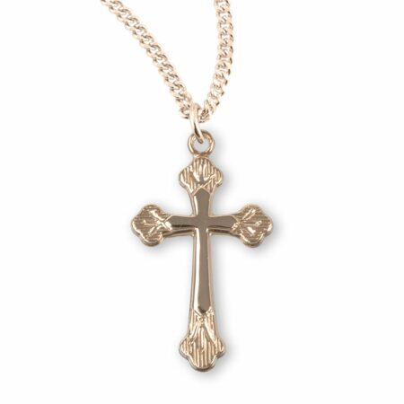 Gold Over Sterling Silver Cross