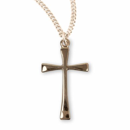 Gold Over Sterling Silver Cross