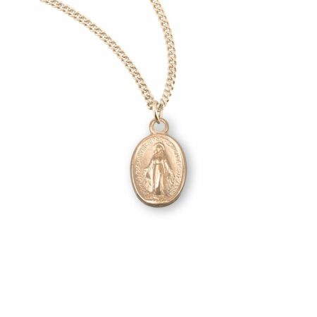 Gold Over Sterling Miraculous Medal