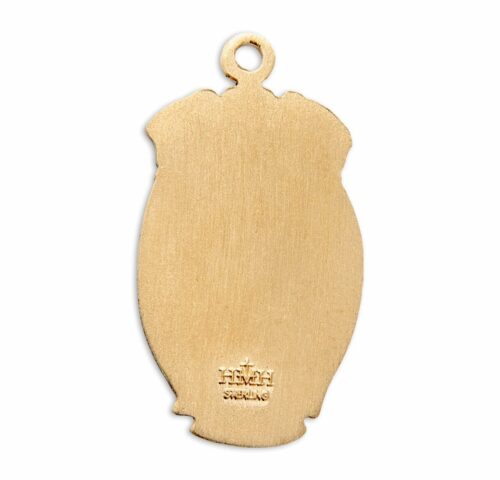 Gold Over Sterling Silver Our Lady of Guadalupe Medal - Image 3