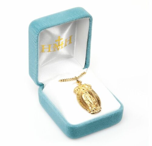 Gold Over Sterling Silver Our Lady of Guadalupe Medal - Image 4