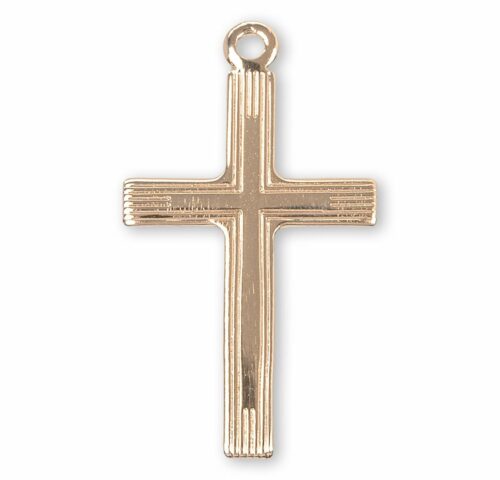 Gold Over Sterling Silver Cross - Image 2
