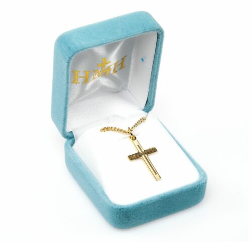 Gold Over Sterling Silver Cross - Image 3
