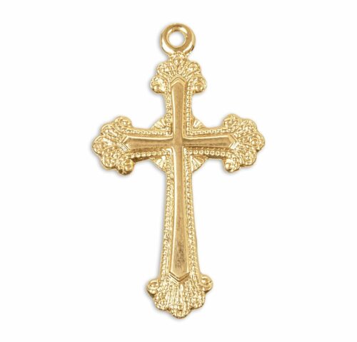 Gold Over Sterling Silver Cross - Image 2