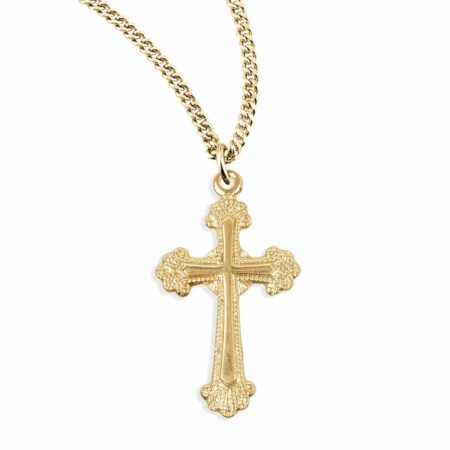 Gold Over Sterling Silver Cross
