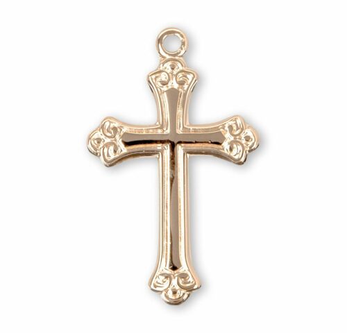 Gold Over Sterling Silver Cross - Image 2