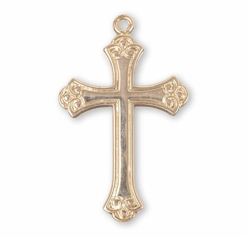 Gold Over Sterling Silver Cross - Image 2