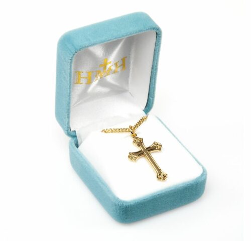 Gold Over Sterling Silver Cross - Image 3