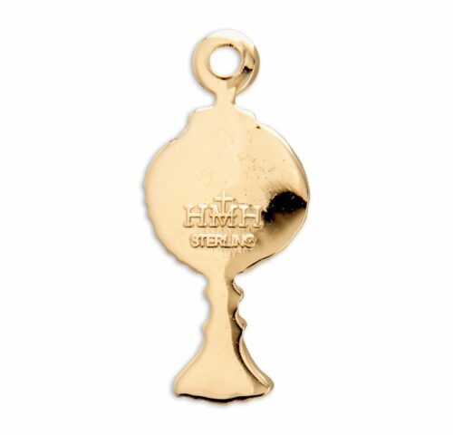 Gold Over Sterling Silver Monstrance Pendant - Image 3