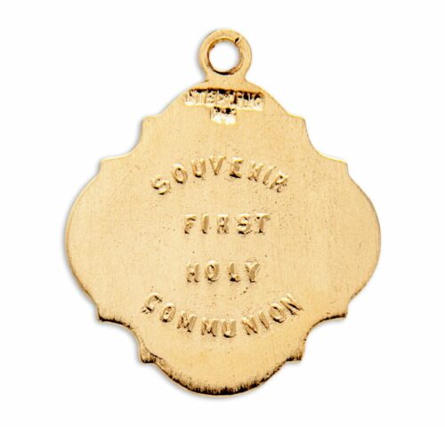 Gold Over Sterling Silver Chalice Pendant - Image 3