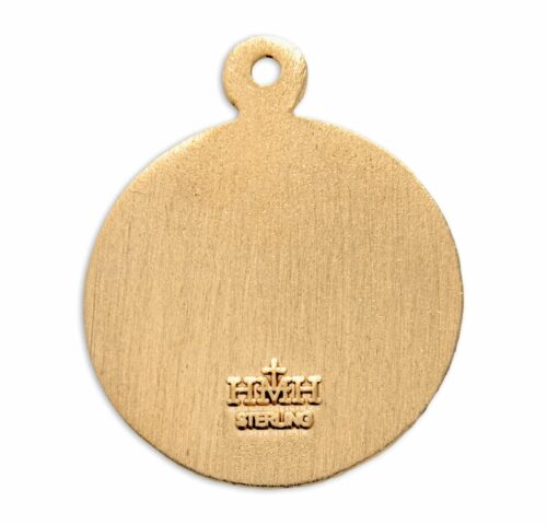 Gold Over Sterling Silver First Holy Communion Pendant - Image 3