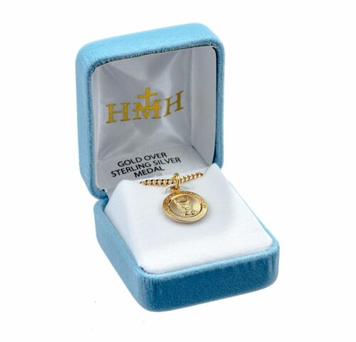 Gold Over Sterling Silver First Holy Communion Pendant - Image 4