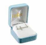 Cross Sterling Silver Beaded Necklace