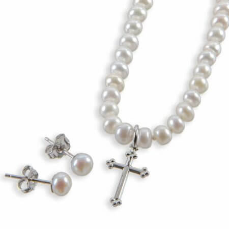 Cross Sterling Silver Necklace
