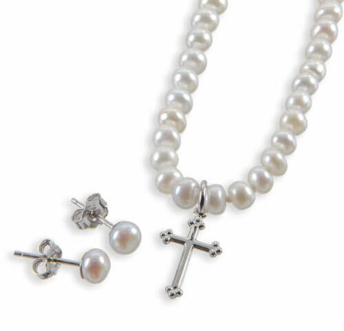 Cross Sterling Silver Necklace