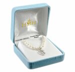 Freshwater Pearl Necklace with Sterling Silver Cross