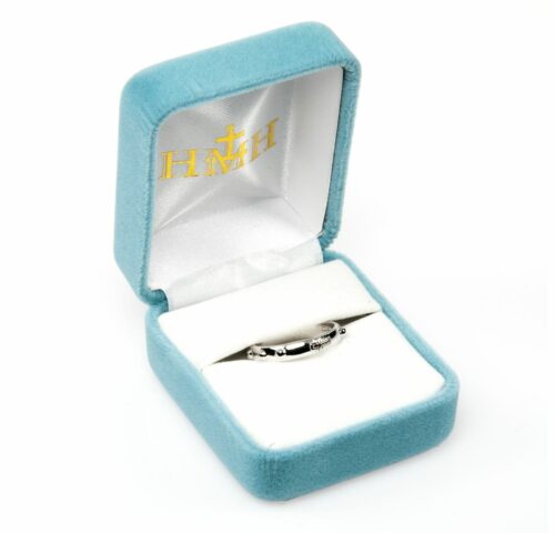 Sterling Silver Rosary Ring Size 9 - Image 2