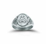Sterling Silver Sacred Heart of Jesus Ring Size 5