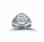 Sterling Silver Sacred Heart of Jesus Ring Size 7