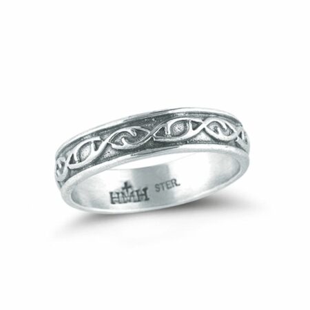 Sterling Silver "Crown of Thorns" Ring Size 6