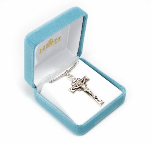 Deep Relief Sterling Silver Crucifix - Image 3