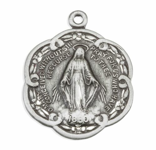 Sterling Silver Miraculous Medal - Image 2