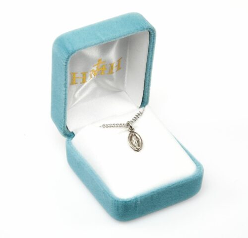 Sterling Silver Oval Miraculous Medal - Image 4