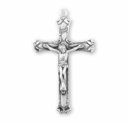 Sterling Silver High Relief Crucifix - Image 2