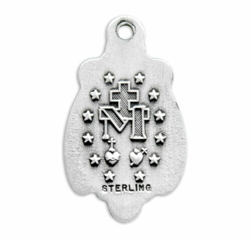 Sterling Silver Miraculous Medal - Image 3
