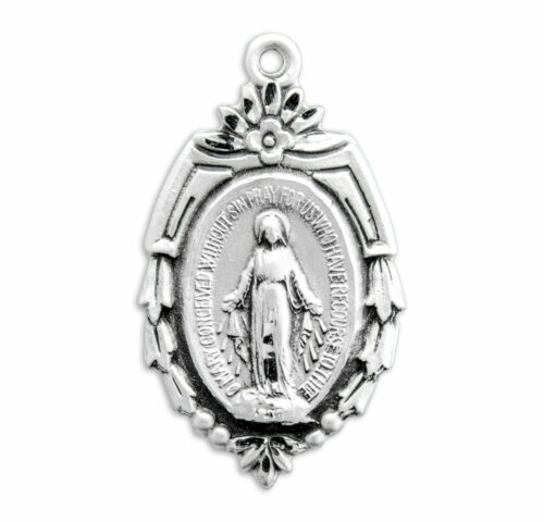 Sterling Silver Miraculous Medal - Image 2