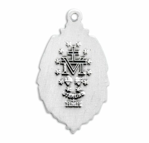 Sterling Silver Miraculous Medal - Image 3