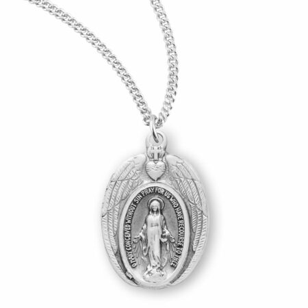 Sterling Silver Miraculous Medal