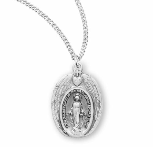 Sterling Silver Miraculous Medal