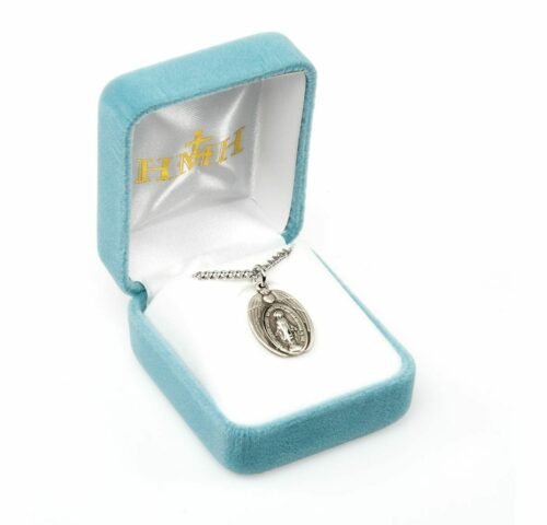 Sterling Silver Miraculous Medal - Image 3