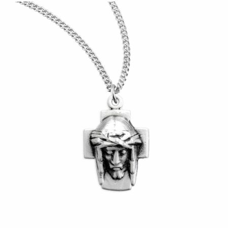 Head of Christ Sterling Silver Medal