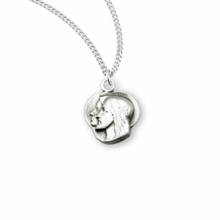 Jesus through Mary Sterling Silver Medal