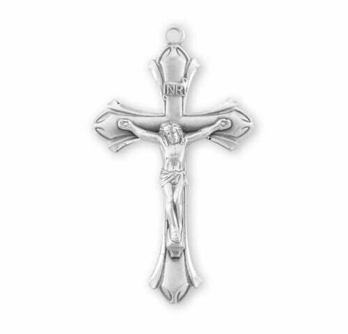 Sterling Silver Flare End Crucifix - Image 2