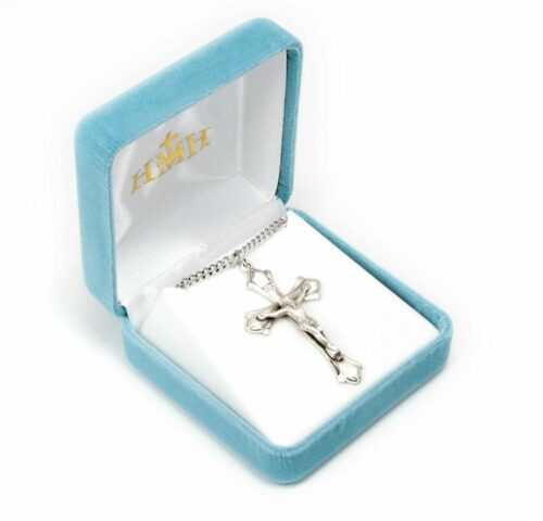 Sterling Silver Flare End Crucifix - Image 3